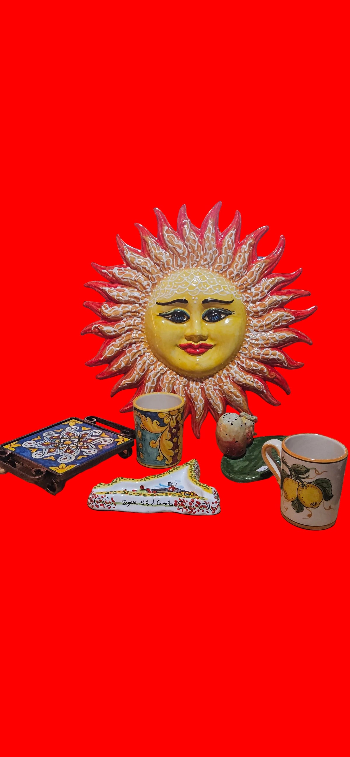 Sicilian Artisan ceramic and souvenir
