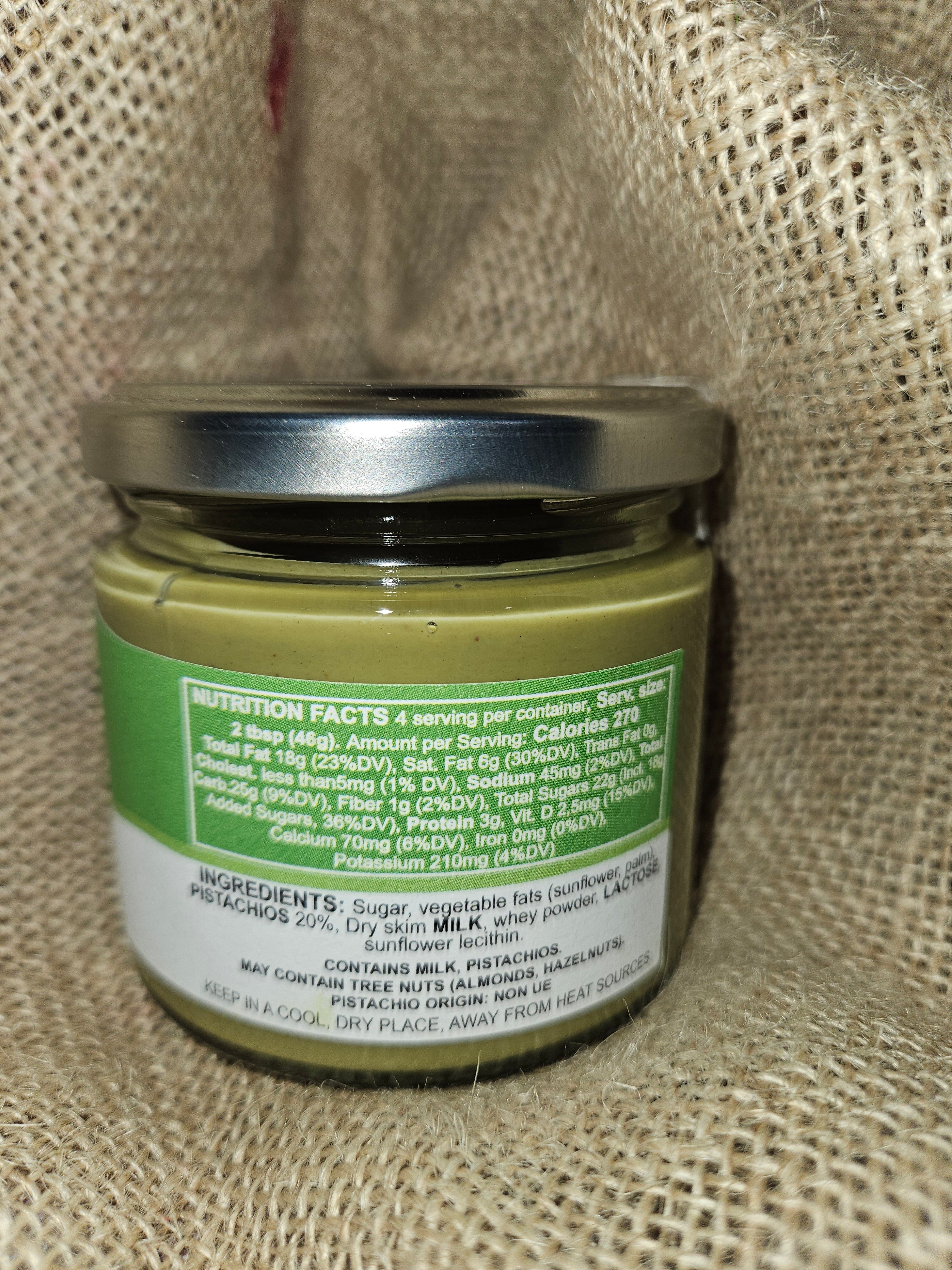 Pistachos cream  bella sicilia 190 gr