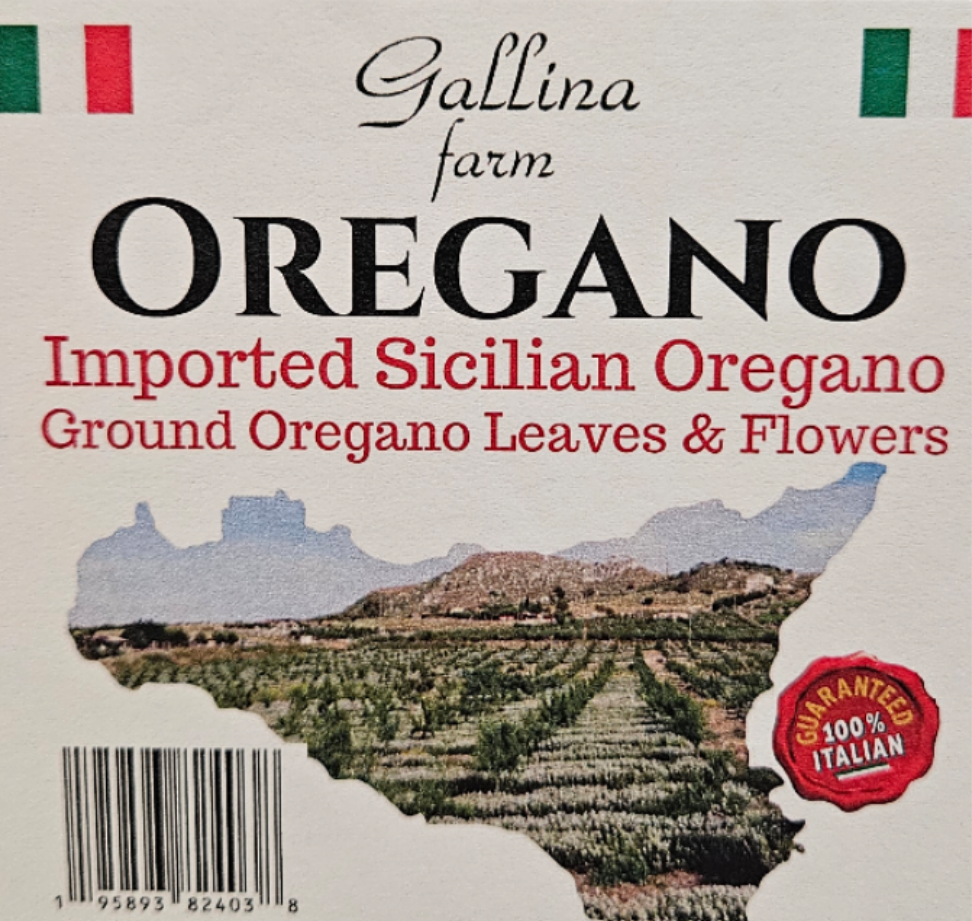 Sicilian oregano ground 5 lb