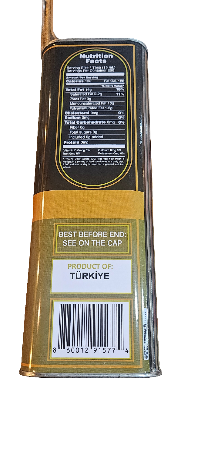 Cafiso extra virgin olive oil 3 liter