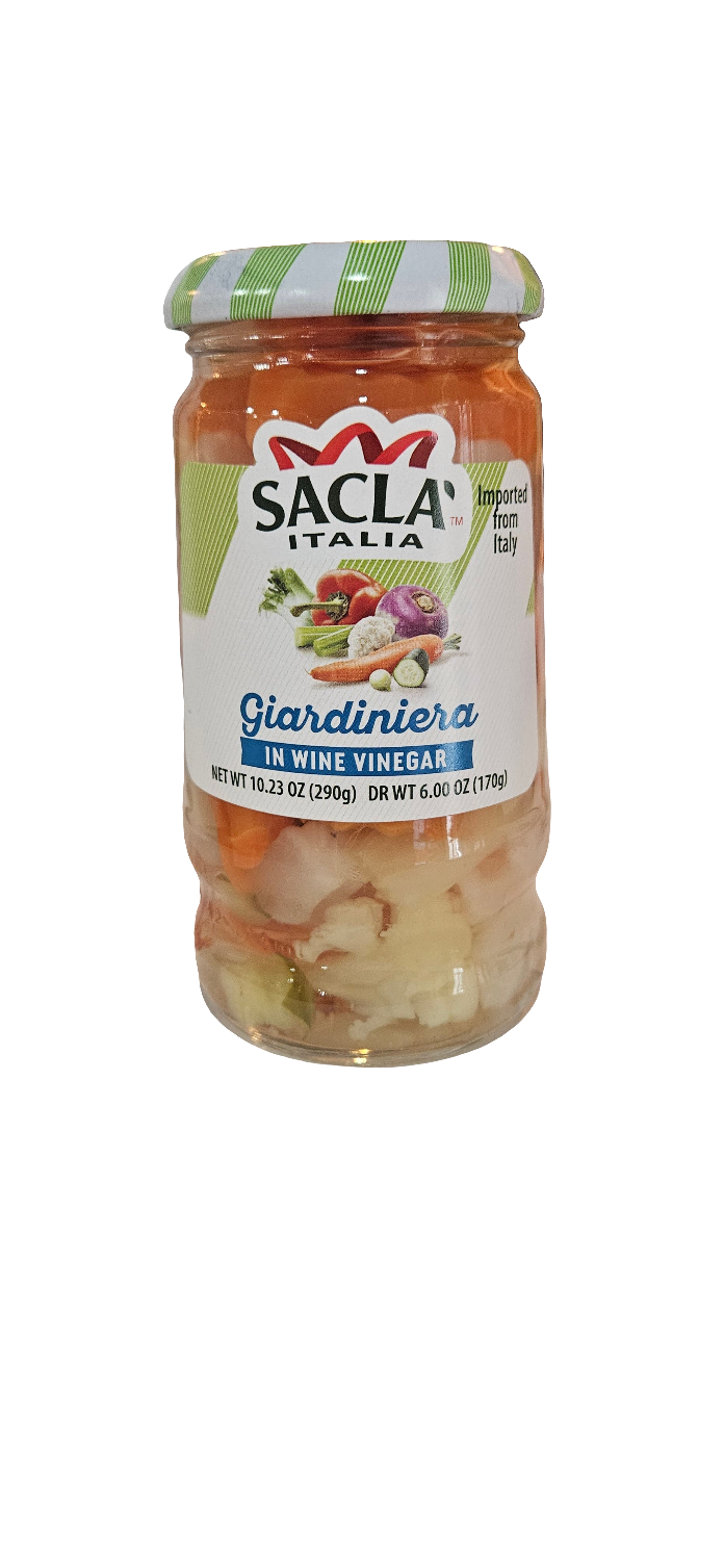 Sacla Giardiniera (in wine vinegar) 10.23 oz