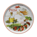 Pizza plates line red saturnia 33cm (12.99" )