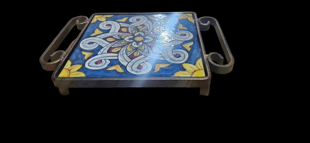 Pot holder Sicilian ceramic
