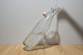 1 Liter (34 oz) Clear Giara Glass water Bottle with Swing Top