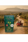 Gallina farms Extra virgin olive oil 3 litr tin / with tonda iblea,  Calamignara and Santagatese Harvest 2025/2026