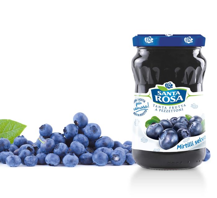 Santa Rosa - Blueberry Jam - Fruit Spread (350 gr - 12.3 oz