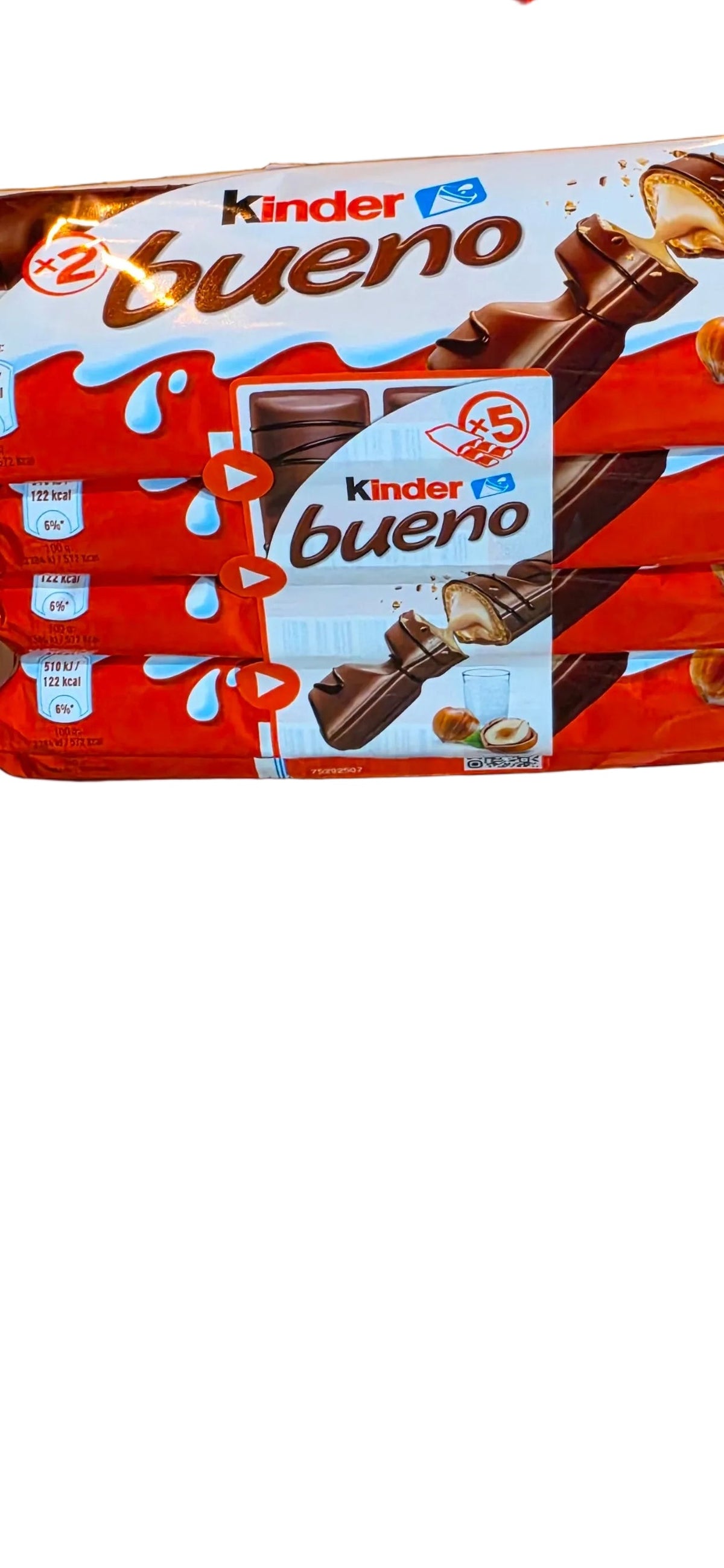 Kinder - Bueno - ((T2 = 43g) x 5pk)