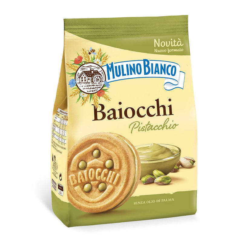 Mulino Bianco Pistacchio Baiocchi, 8.47 oz | 240g
C