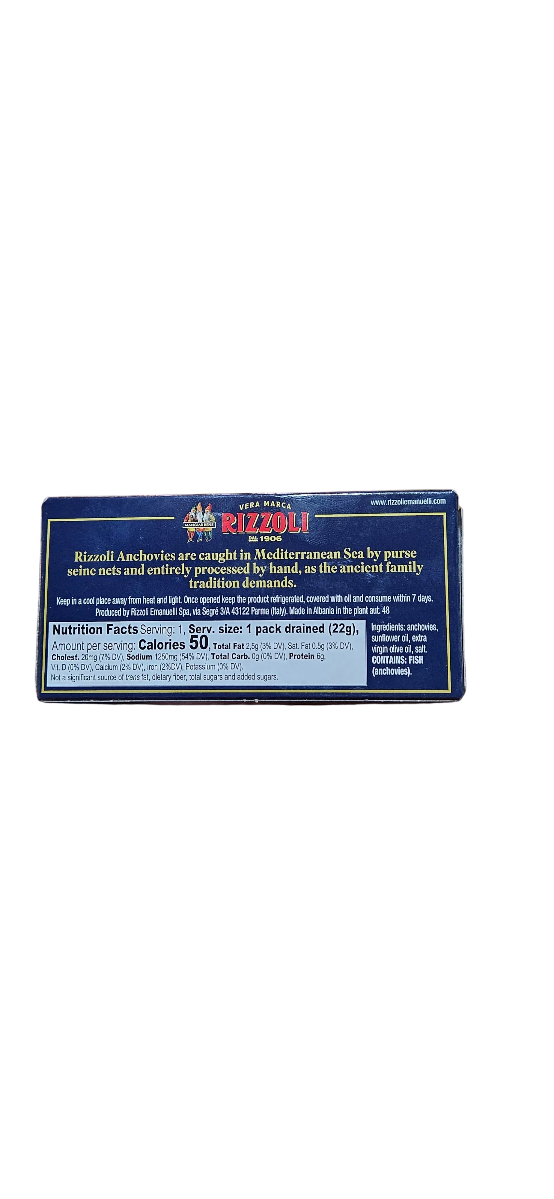 Anchoves fillets 22 gr