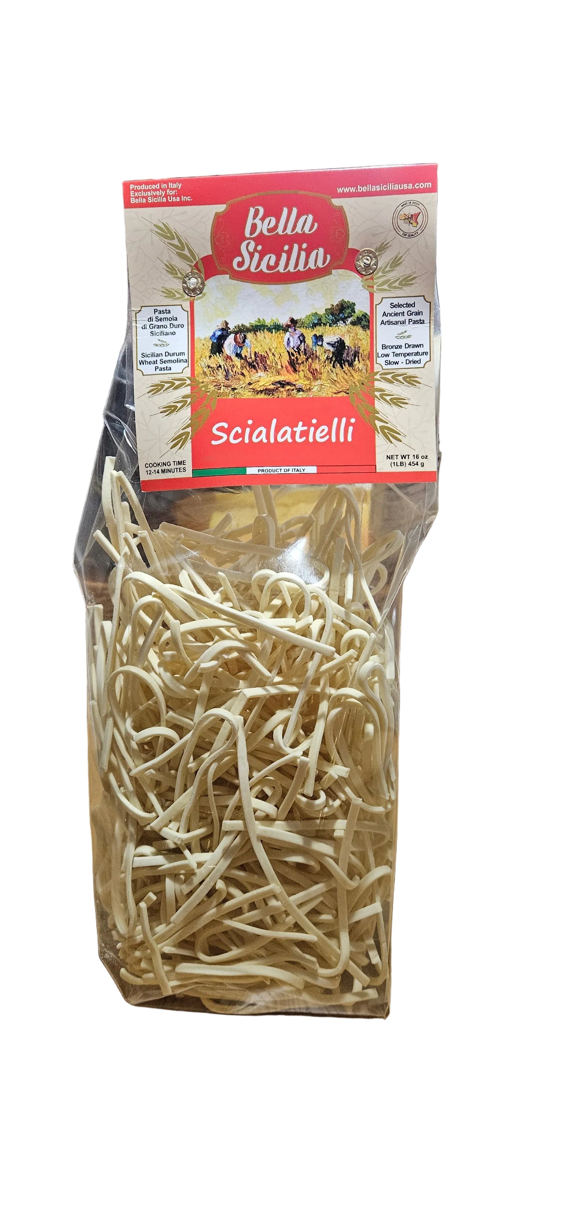 Bella Sicilia Sciallatielli pasta 1lb / 16 oz