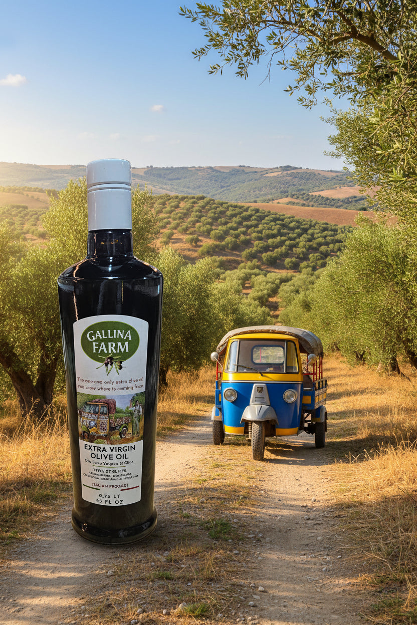Gallina farms Extra virgin olive oil 750ml harvest 2025/2026