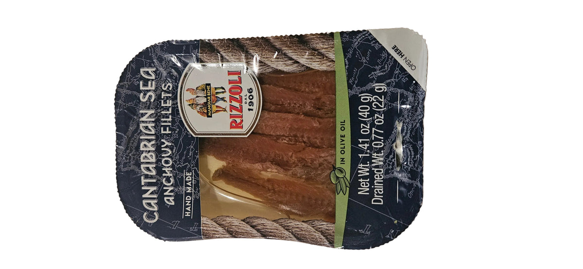 Anchoves  filets net weight 40 gr