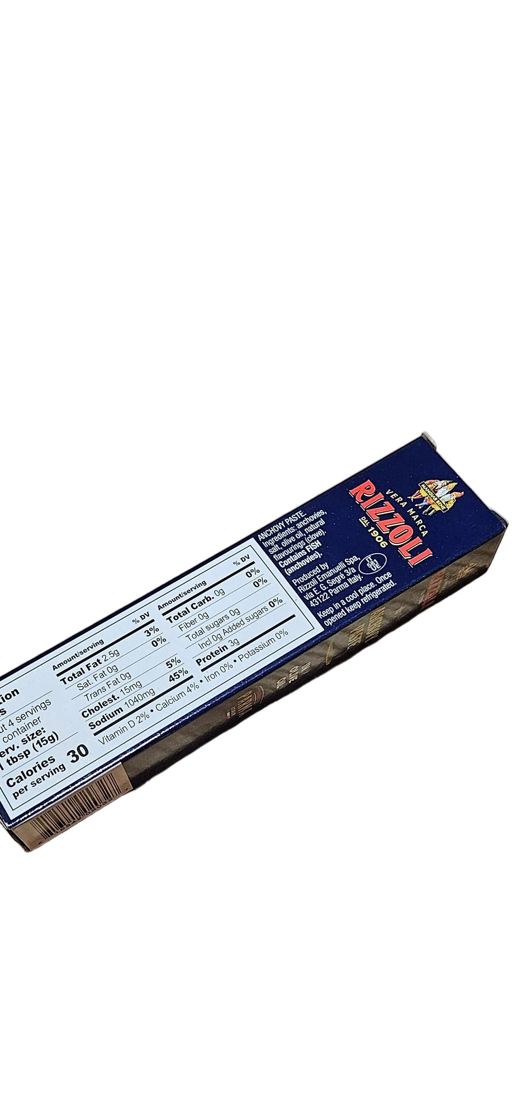 Rizzoli anchoves paste in olive oil 60 gr