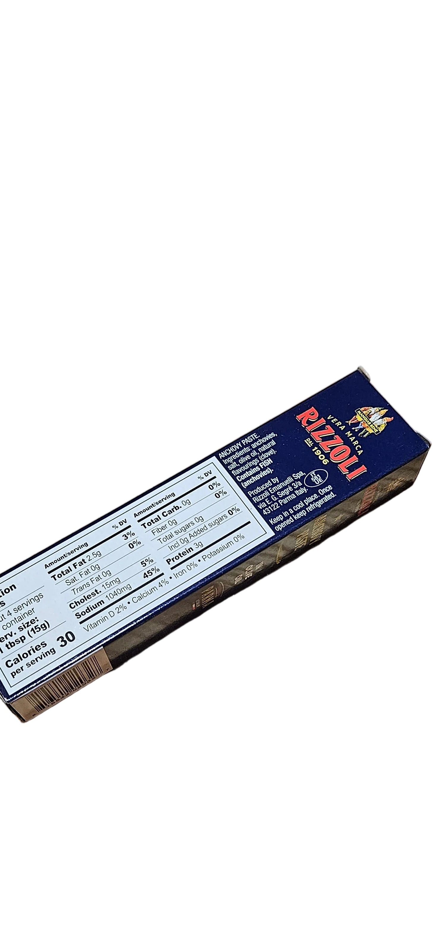 Rizzoli anchoves paste in olive oil 60 gr