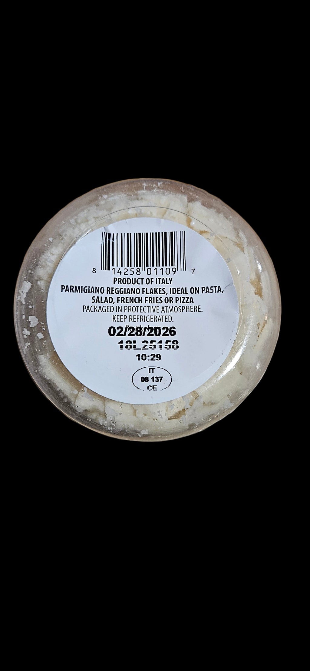 Parmigiano reggiano flakes bertozzi  50oz (142gr)