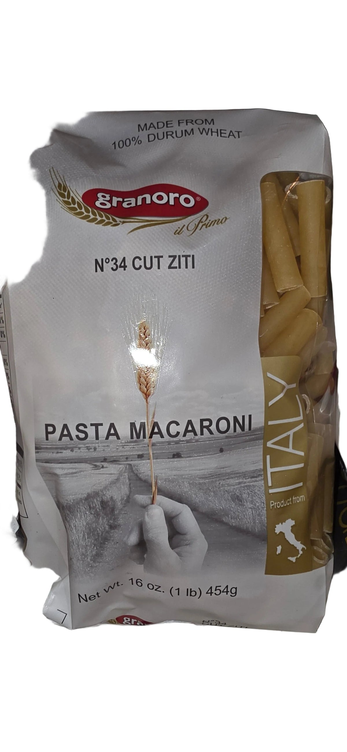 Granoro Ziti Tagliati cut ziti  #34 20x454gr