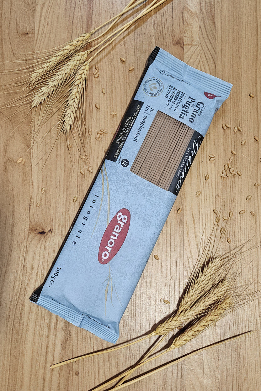 Spaghettoni whole wheat granoro dedicato n110 500 gr