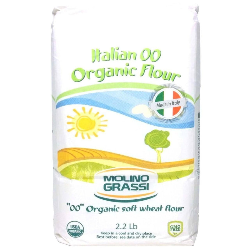 Molino Grassi Italian 00 Organic Flour, 2.2 lb. (1kg