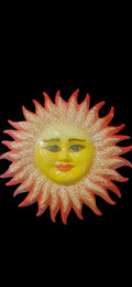 Sun ceramic  decoration