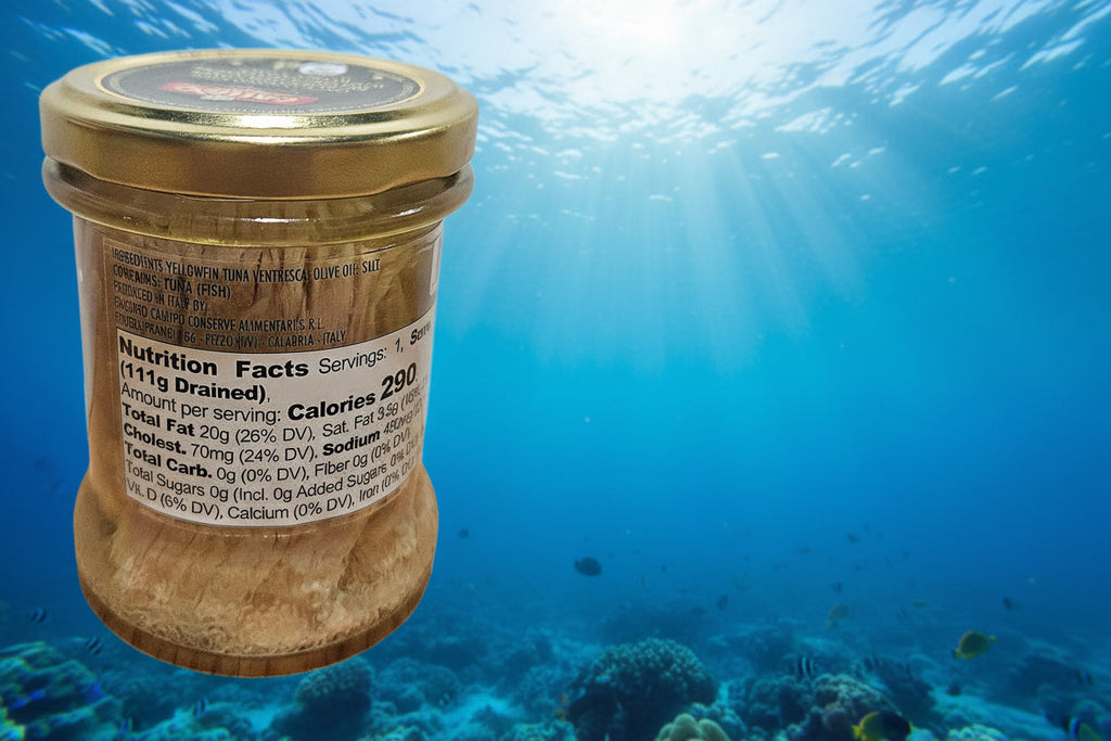 Callipo Yellowfin Tuna Ventresca in Olive Oil 6oz /170gr