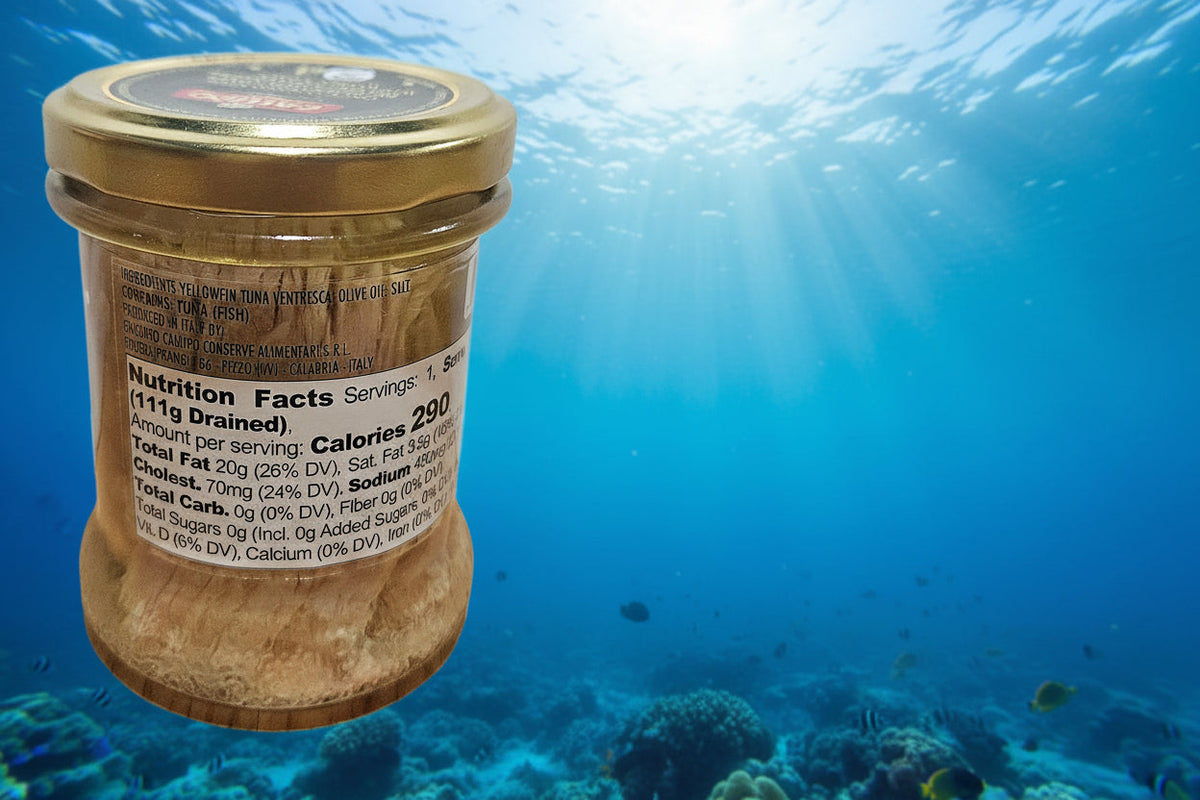 Callipo Yellowfin Tuna Ventresca in Olive Oil 6oz /170gr