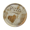Pizza.  Heart flour
PIATTO PIZZA 33 cm (12.99"