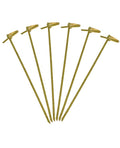 Bamboo knot 6 "  skewers cocktail 200ct
