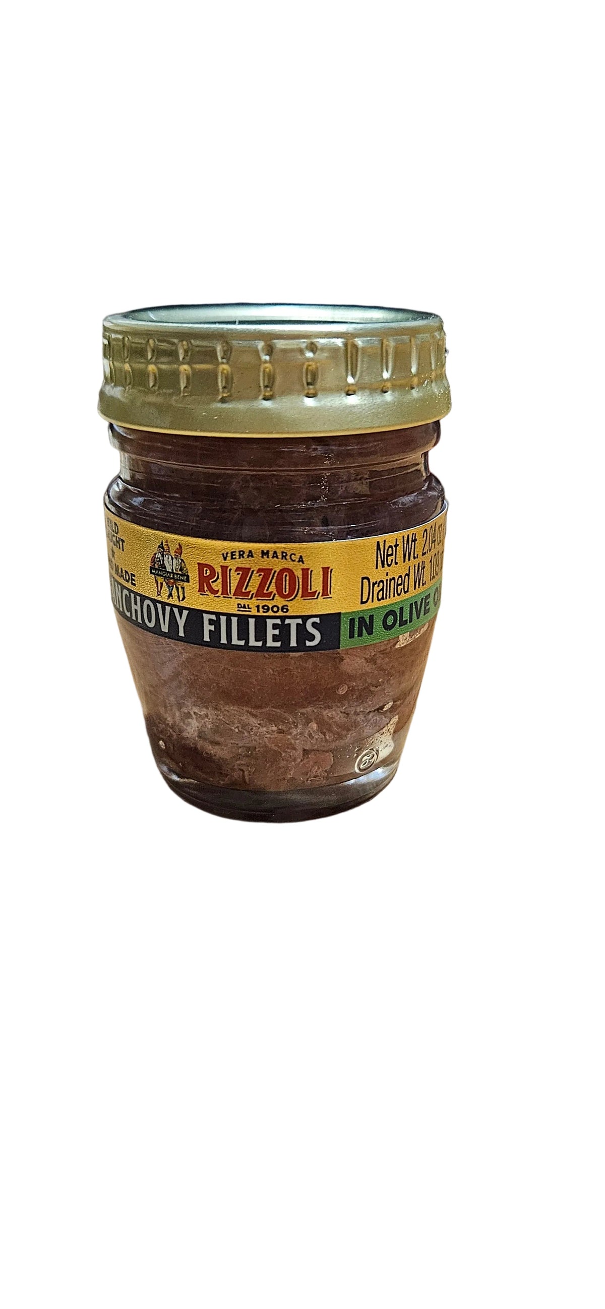 Rizzoli anchoves fillets  in olive oil 58gr