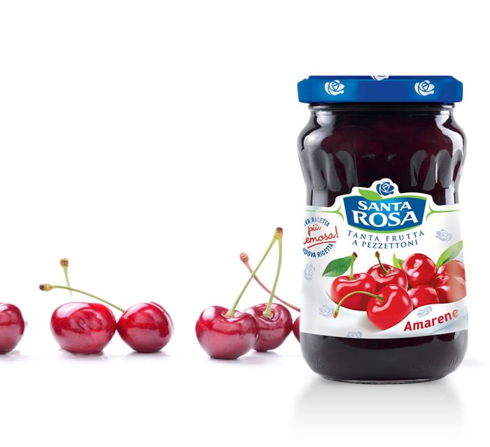 Santa Rosa - Sour Cherry Jam - Fruit Spread (350 gr - 12.3 oz)