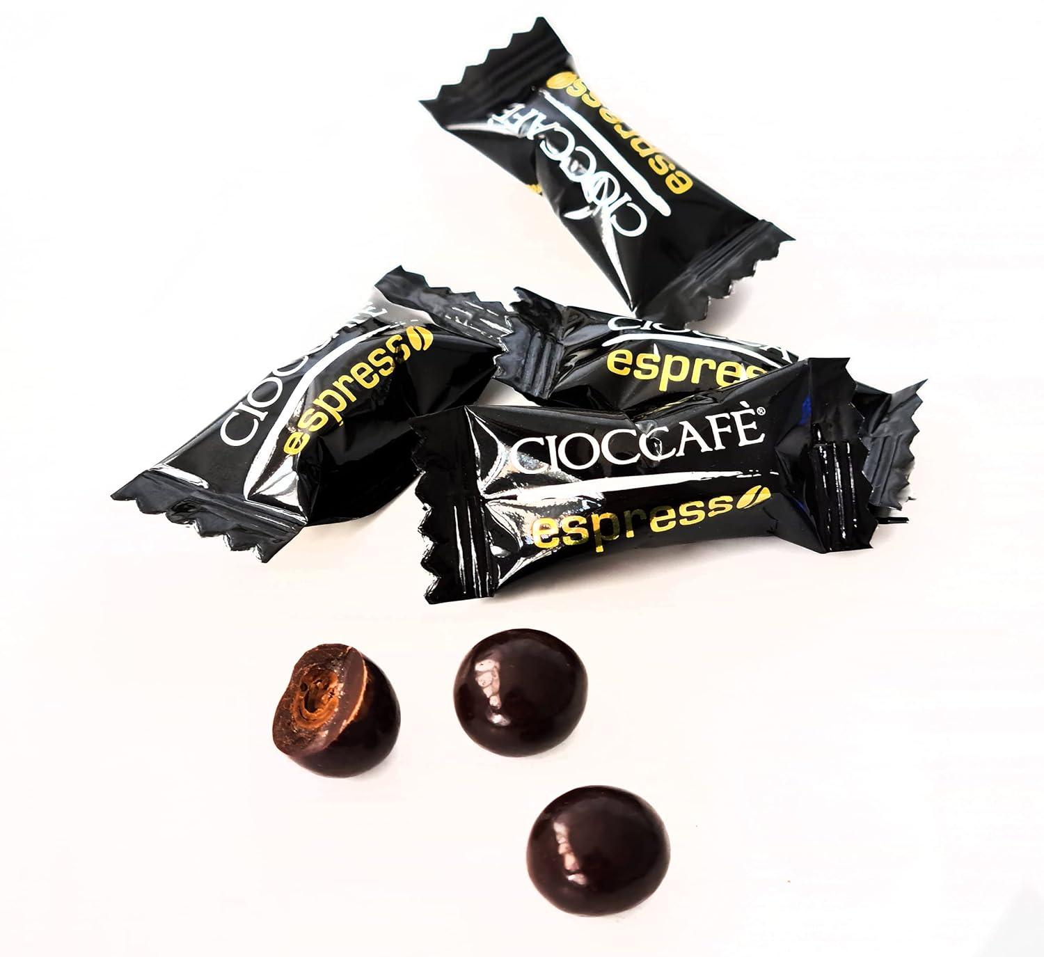 CiocCafe coffee beans in dark chocolate 5 oz pk