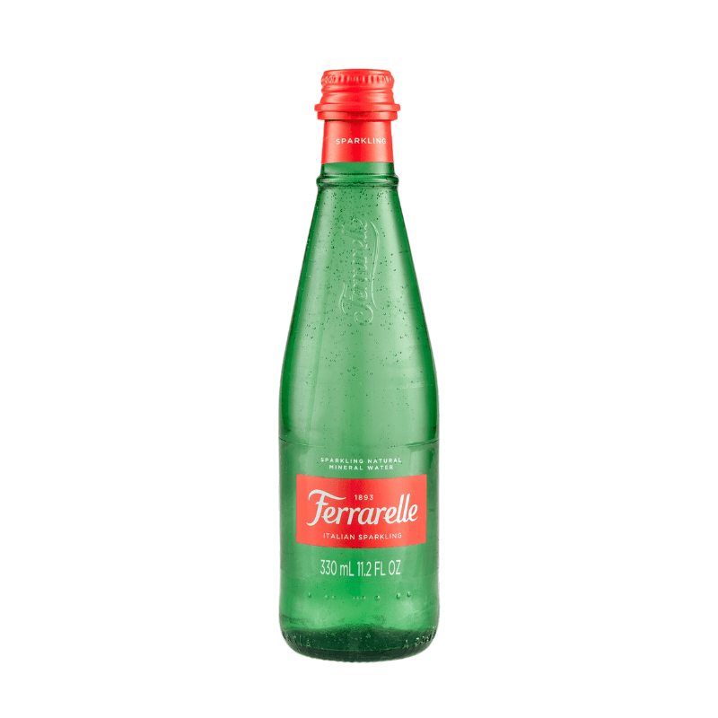 Ferrarelle Sparkling Natural Mineral Water, 330 mL /24 | 11.2 oz