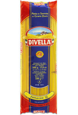 Divella Fettuccine Pasta #12 454gr / 1lb