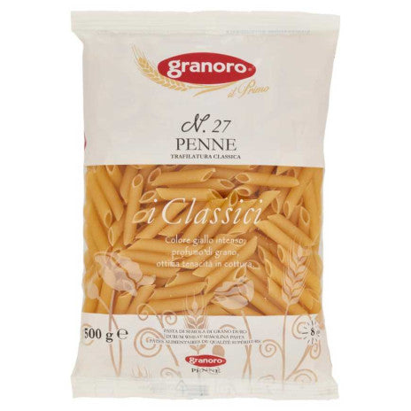Penne Lisce granoro #27 24x500gr