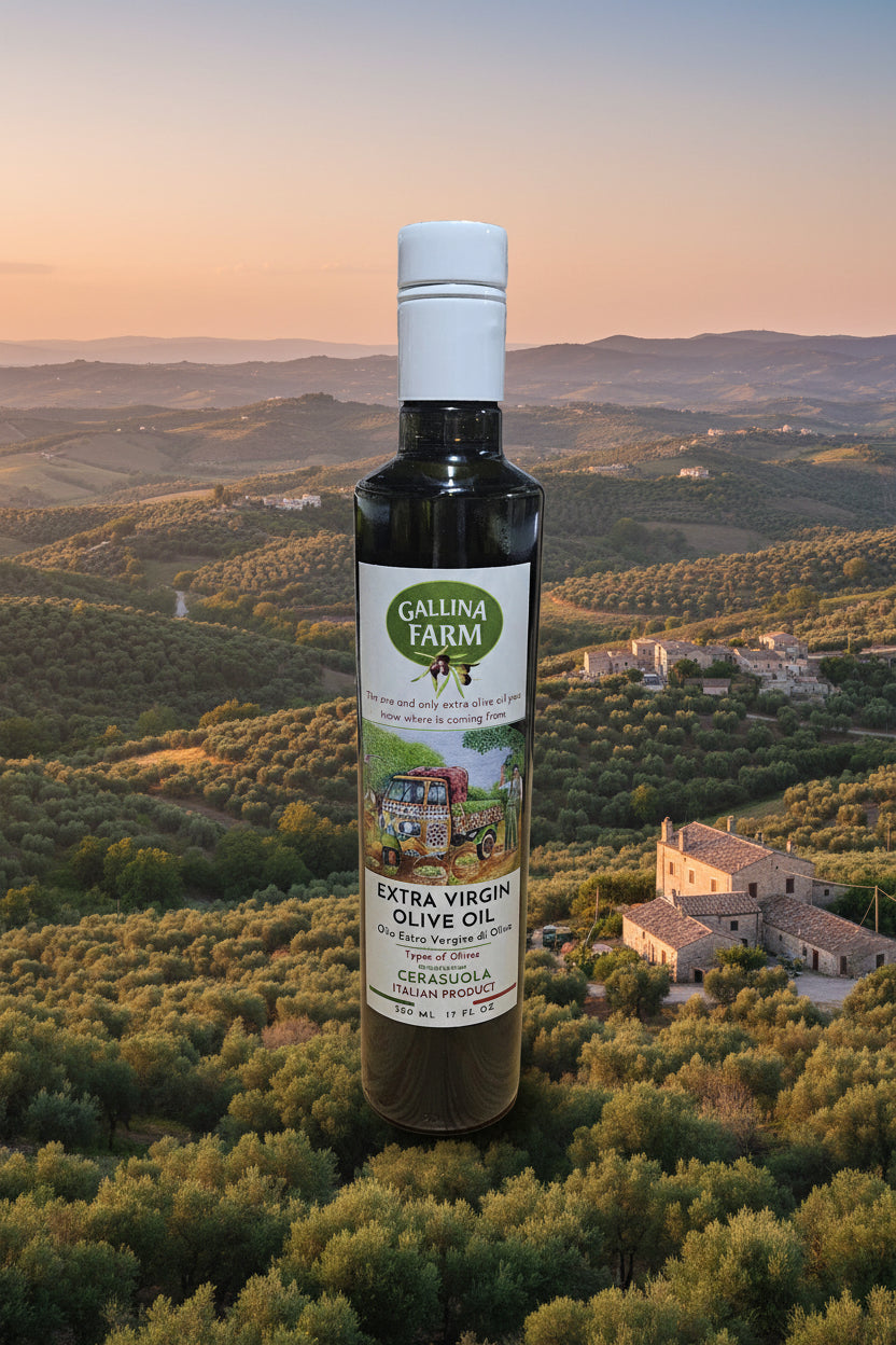 Gallina farms Extra virgin olive oil 500ml monocultivar "Cerasuola