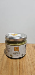 Sapori Di Sicilia Imports Pistachio Cream Butter 190g (6.7 oz) – 35% Pistachio, Made in Sicily, Italian Pistachio Spread for Gelato, Pastry & Dessert