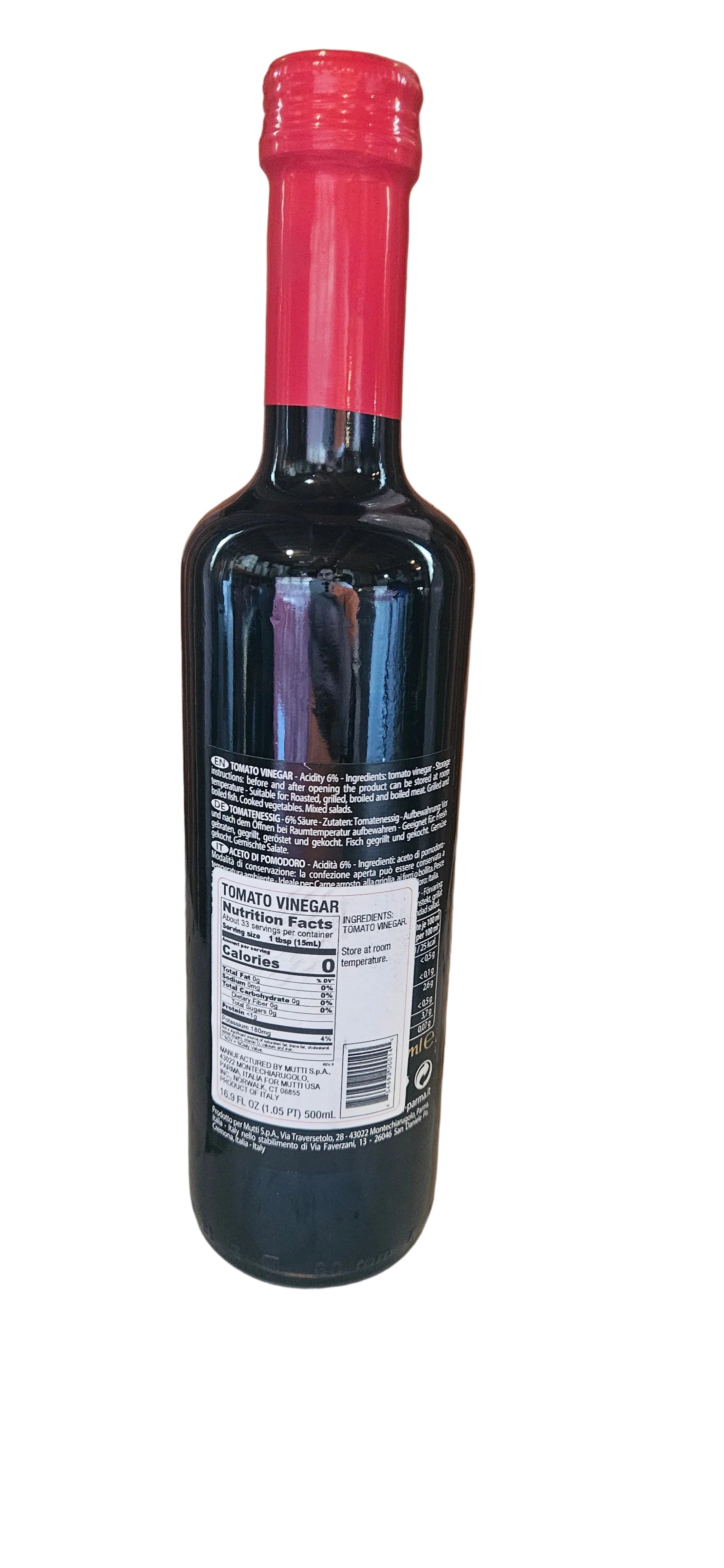 Tomato Vinegar mutti  16.9 oz (500ml )