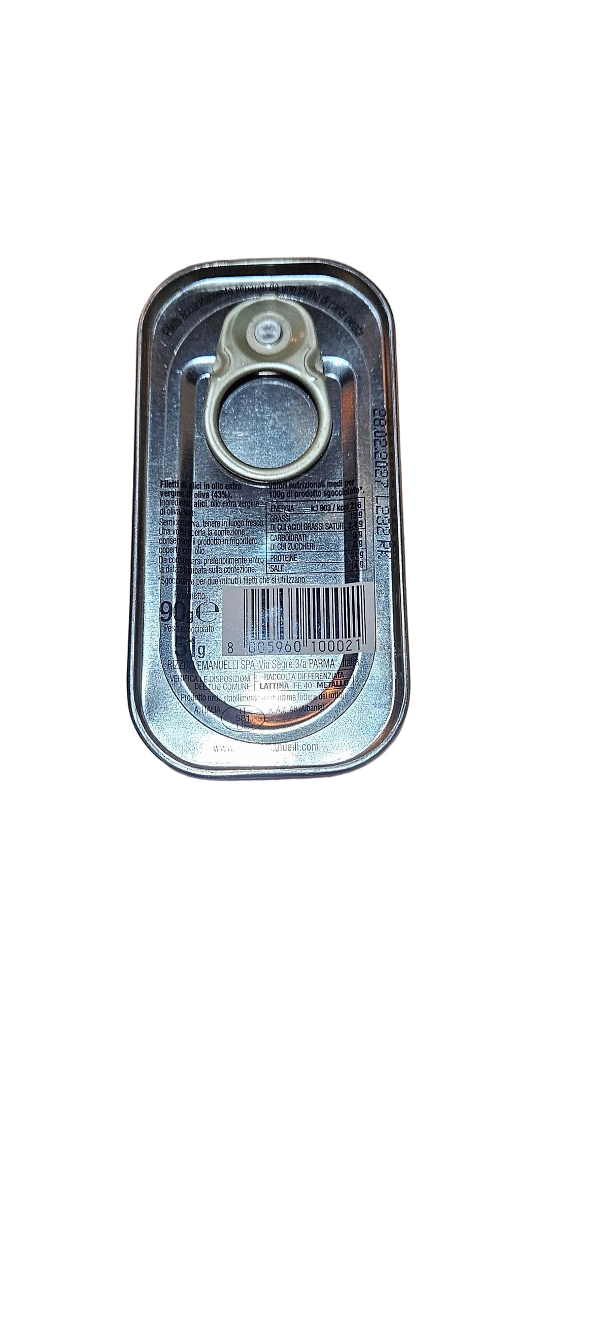 Rizzoli  anchoves fillets 90 gr